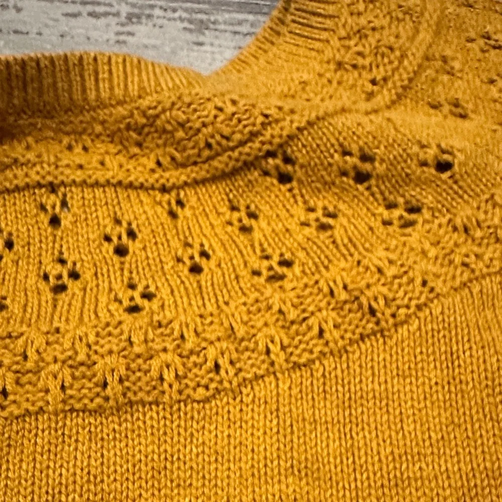Sonoma Mustard Yellow Women's Sweater M - Picture 3 of 5